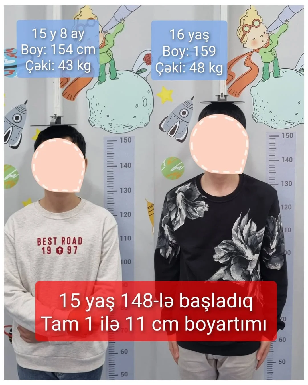 uşaqlarda boy artımı